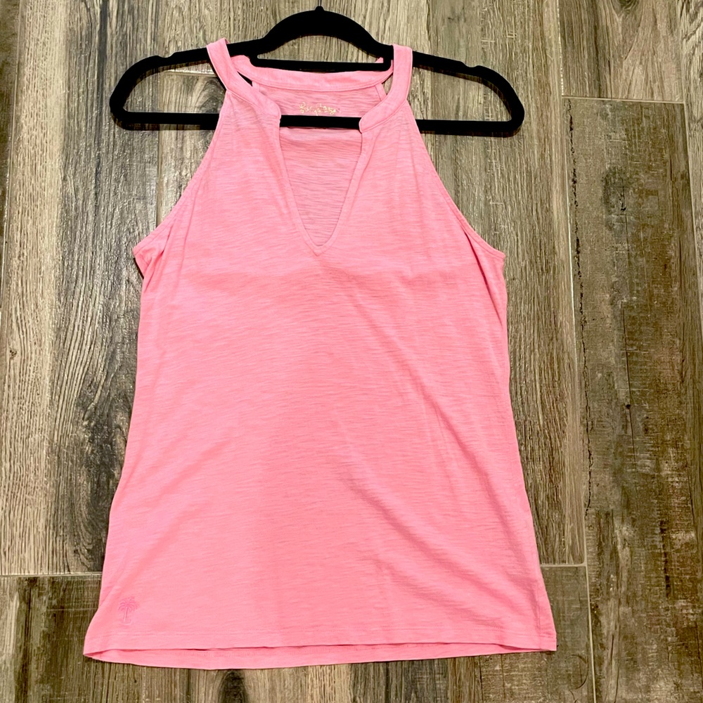 NWOT Lilly Pulitzer Pink Arya Tank - Size Medium